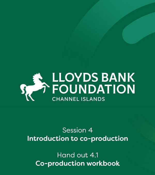 Session 4.1 HO Co-Production Workbook