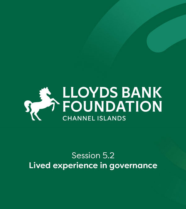 Session 5.2 Lived Experience in Governance